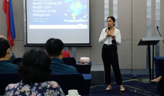 Climate and Health Training for Healthcare Facilities in the Philippines.